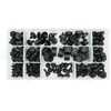 Dsnaduo 160 PCS Black Automotive Rubber Bumper Assortment, Rubber Stop