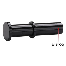 5/16" Male Quick Connect Fuel Line Plug Adapter - Aluminum