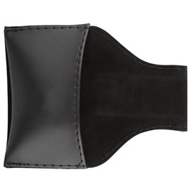 TRHDFW Snooker Chalk Holder, Billiards Cue Chalk Holder, Black PU Leather Pouch