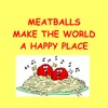 CafePress Meatballs Round 4" MDF Holiday Ornament