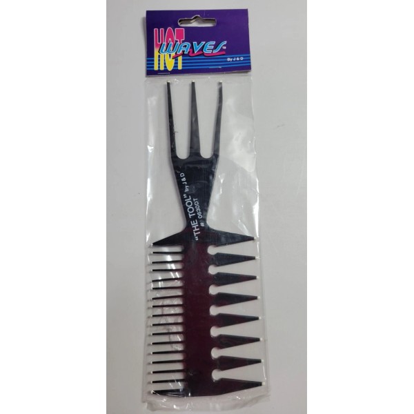 Hot Waves New Hot Waves 3-n-1 Comb, Hair Pick &