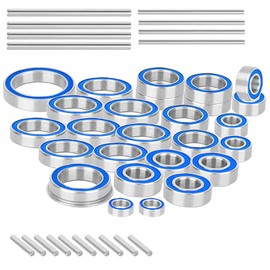 hopsupRC Sealed Bearings Kit RC Upgrade Parts for 1/10 Kraton 4S BLX (V1,V2),Outcast 4S BLX(V1,V2).Bearings Kit Hops Up.Navy Blue.