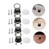 NOLITOY 1set Bolt Round Anchor Point Kit for Securing Cargo