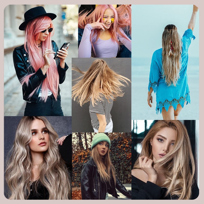 Hairro 26 inch 3/4 Full Head Clip in on Synthetic