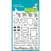 Lawn Fawn Love Letters Clear Stamps
