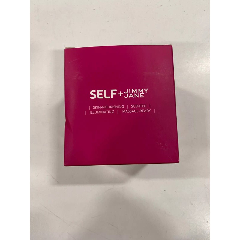 Jimmyjane Afterglow Natural Massage Oil Candle Sexy BERGAMOT ROSE Scent
