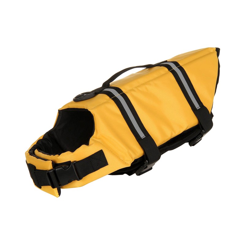 Pet Life Jacket Reflective Breathable Mesh Portable Dog Lifesaver Flotation