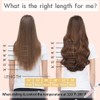 Human Hair Tape in Extensions, Chestnut Brown to Light Brown