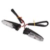 2Pcs Motorcycle Turn Signal Light 12V 1.5W Turning Indicator Lamp