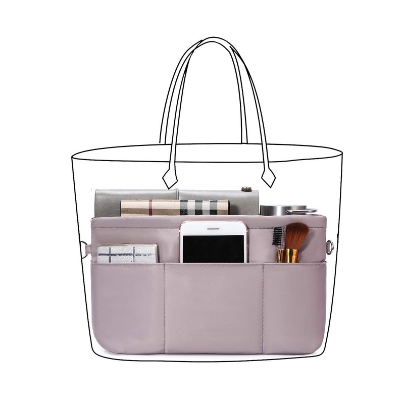 Joqixon Nylon Bag Organiser Bag in Bag, Handbag Organiser, Inner