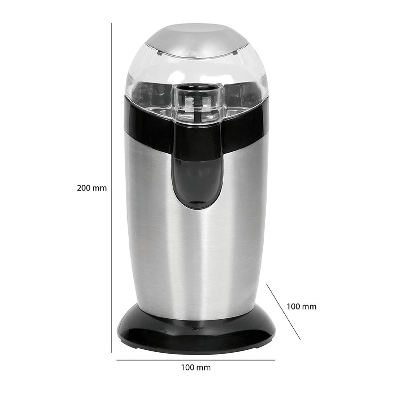 Avilia Trita Kaffeemühle 120 W mit Klingen aus Edelstahl und