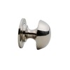 HARMAC HOUSE Round Cabinet Knobs 10 Pack Chrome Round Pull