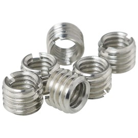 Thread ADAPTERS FMHXG 6PCS M8x1.25mm 8MM Male to M6x1mm 6MM Female Threaded Reducer Female Screw Sleeve Conversion Nut
