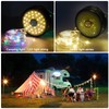 NEWCITY Camping String Lights, 2 in 1 Outdoor String Lights