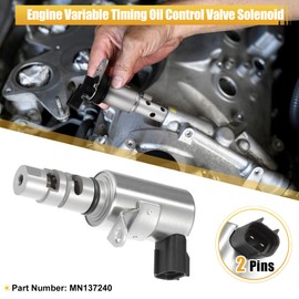 X AUTOHAUX MN137240 Variable Valve Timing Solenoid VVT for Mitsubishi Galant DE ES SE FE 2.4L 2007-2012 Outlander Lancer 2.4L 2004-2006
