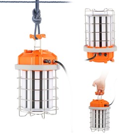 MeFard Construction Spotlight LED 150W Portable LED Work Light Construction Spotlight Ultra Bright 21000LM Lighting 360° IP54 Waterproof (150W, 21000LM)