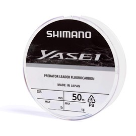 Shimano Yasei Predator Fluoro Leader Line, Diameter per mm: 0.22, Load Capacity kg: 3.59
