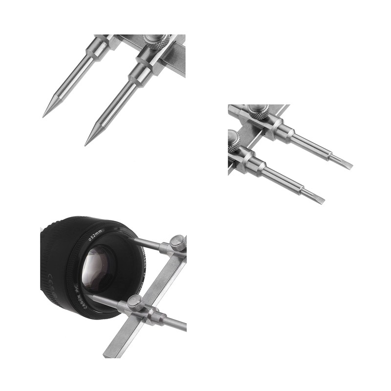 TSUCIA Camera Lens Spanner, Range 0.4 - 5.1 inches (10