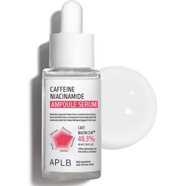 APLB - Suero de ampolla de niacinamida con cafeína CAFF NIACIN CEN™ 48.3% 1.35 FL.OZ/Cuidado de la piel coreano, Cuidado de los poros, Hidratación profunda y calmante, Cuidado de la elasticidad, 40ml