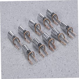 Healvian 20pcs Silver Foil Nail Forms for Nail Art Reusable Extension Tools and Safe for French Tips for Salon Home Use