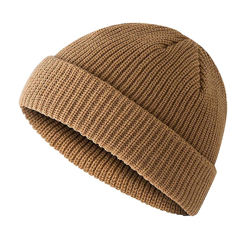 Beechfield - B43R Light Grey Fisherman Style Beanie Hat -