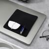 Aeaocvo Mouse Holder Sleeve, Adhesive Mouse Pocket for Laptop, 5.7x4.7in