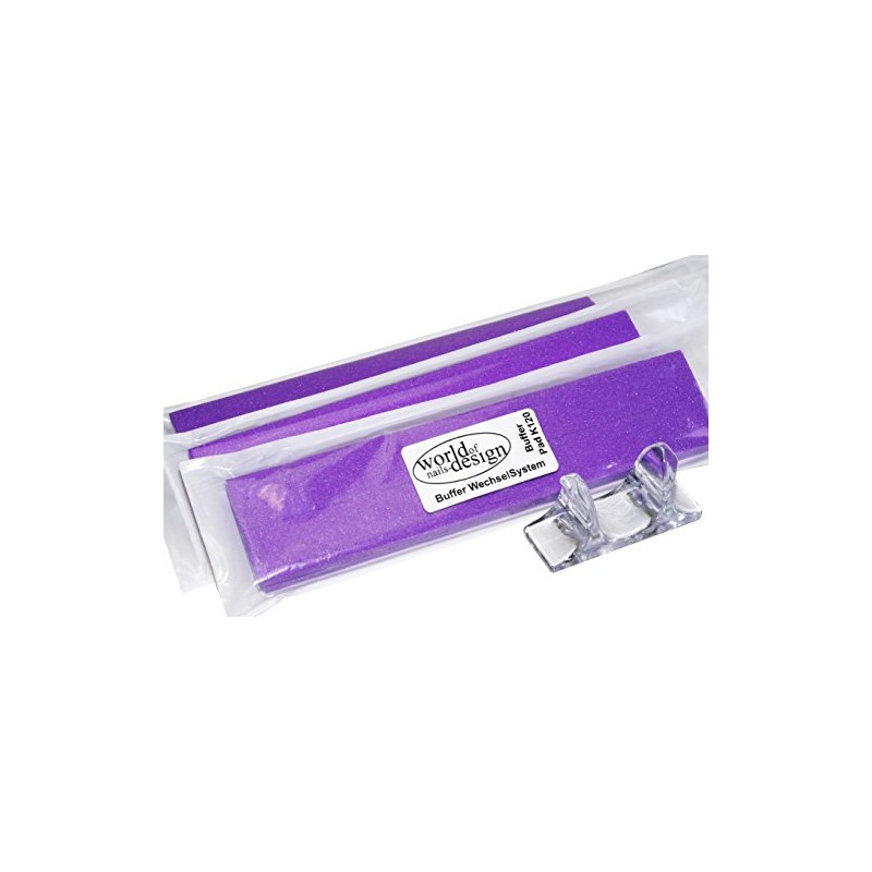 World of Nails-Design Buffer Sanding Blocks Change System (36 Sanding