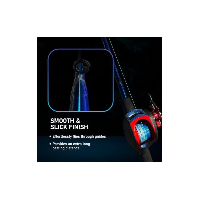 Reaction Tackle Reaction Tackle Braided Fishing Line Hi Vis Orange