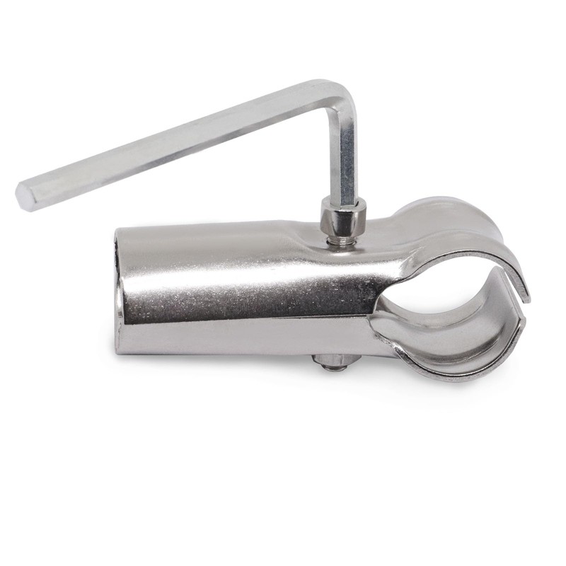 BENLIUDH Fence End Rail T Clamp 1 inch, Stainless Steel