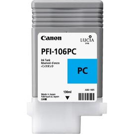 Canon 6625B001AA Photo Cyan Ink Tank 130 ml Photo Cyan Ink Tank 130 ml IPF6400