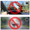 BBTO 8 Pieces Car Deer Warning Whistle Devices Dual Construction