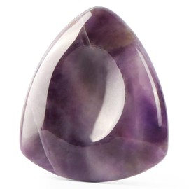 Artistone Amethyst Crystal Thumb Worry Stones Chakra Healing Crystals Stones for Anxiety Stress Relief Meditation Massage Home Decor