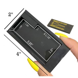 2 Hide A Key Magnetic Under Car Spare Key Holder So You Never Locked Out of Home Shed RV Boat Truck Office Storage Large ABS Case Key Hider Small Valubles Premium Magnet