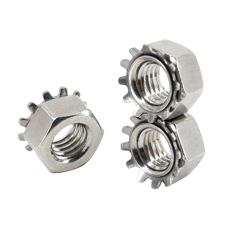 M6 Keps K-Lock Nuts 304 Stainless Steel Locks Nut (Pack