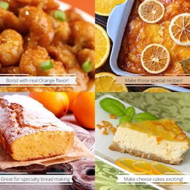 Gourmet Granulated Orange Peel By Its Delish – 1 Ounce – All Natural Bulk Dried Orange Zest Great for Cooking & Baking – Kosher & Vegan