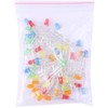 waves 0.1 inch (3 mm) Cannonball Shape LED 6 Colors,