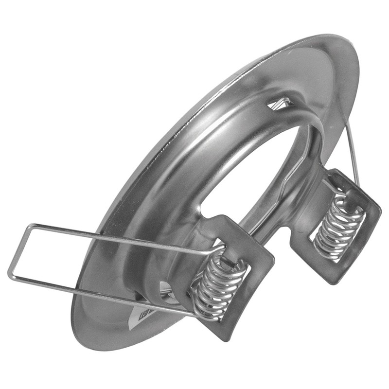 Recessed Spotlight, Colour: Brushed Stainless Steel, Material: Sheet Steel, Hole