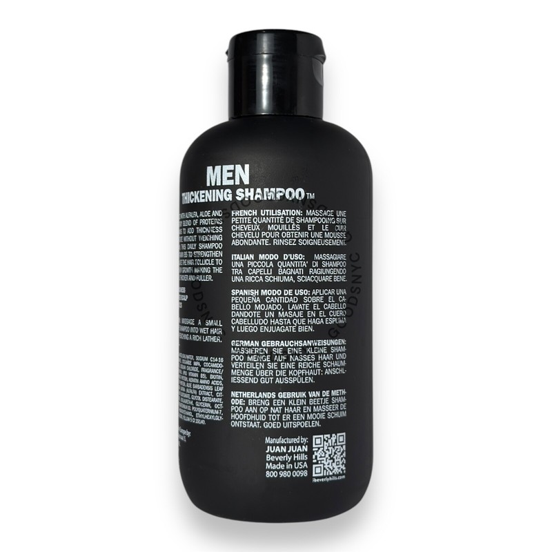 J Beverly Hills Men Thickening Shampoo 12oz