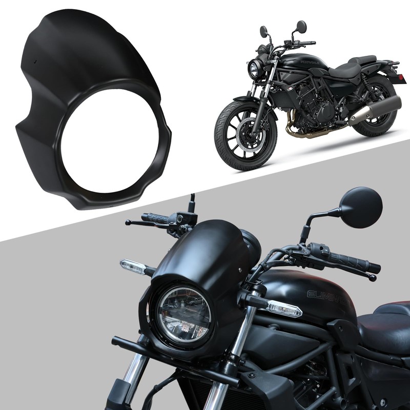 MOCODUO Front Windshield Fairing Cover Fits for Kawasaki Eliminator 500