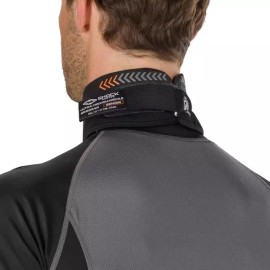 Shock Doctor 쇼크 닥터 하키 목 보호 청소년 및 성인 절단 저항 장비 [Black] [JUNIOR L] Shock Doctor Hockey Neck Guard Youth and Adult Cut Resistant Gear [Black] [JUNIOR L]