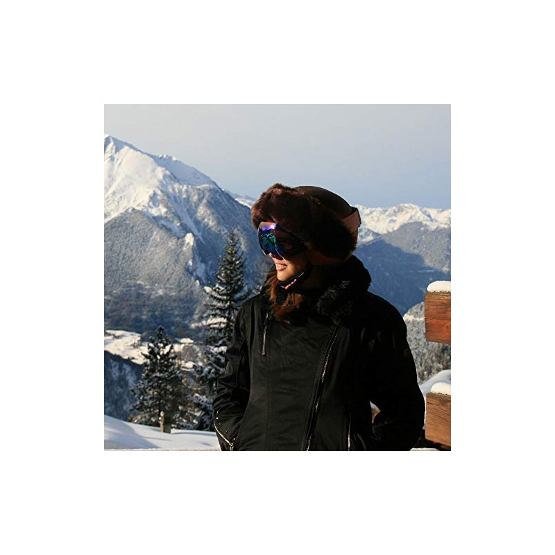 Coolcasc EXCLUSIVE BRONZE with brown fur Multisport helmet cover