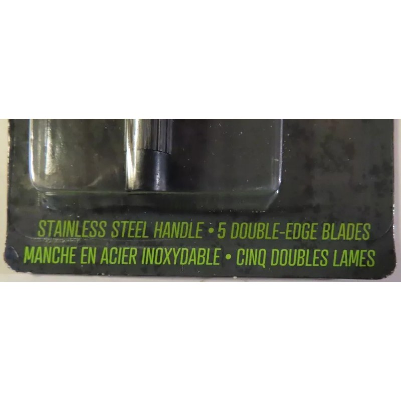 Assured Double Edge Shaving Safety Razor for Men + 10