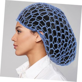 Healeved 4pcs Crocheted Hair Net Cap for Women Sleep Cap Hat Hair Wrap Net Dominican Doobie Wrap Sleep for Long