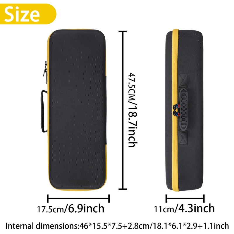 khanka Hard Travel Case Replacement for DEWALT DCG412B 20V MAX