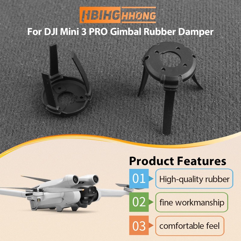 for DJI Mini 3 Pro Gimbal Shock Absorption Rubber Replacement