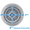 CUSTOM MOLDED PRODUCTS INC Anti-Vortex Main Drain Suction Cover Plate