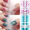 COLORBIRD Nail Seal, Sparkling Swallowtail, Spring/Summer, Just Stick on Manicure,