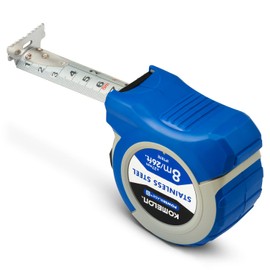 Komelon Stainless Steel PowerBlade™ Pocket Tape 8m/26ft (Width 27mm)