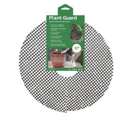 Curtis Wagner Plastics Corp. Plant Guard (12" Diameter, 2-Pack) | Cuttable Flower Grid | Plant Covers from Animals | Soil Cover Protector to Keep Baby from Dirt & Pet Digging | Indoor or Outdoor Use