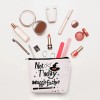 Brand: Paliboiu Magic Wizard Makeup Bag Funny Not Today Cosmetic